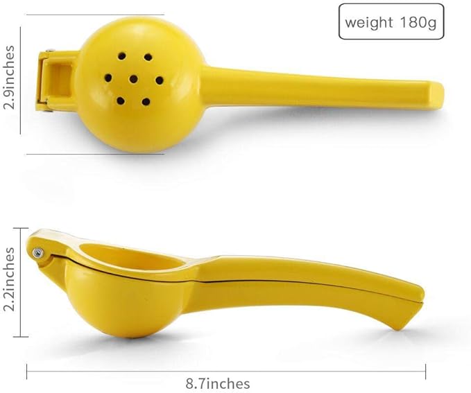Budryla | High-End Manual Lemon & Lime Squeezer | Minimalist Ergonomic Design, Seed-Free Pouring & Professional Kitchen Durability