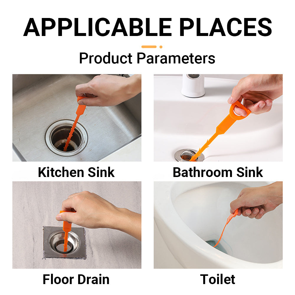 powerstep® Bathtub drain funnel hair clog preventer