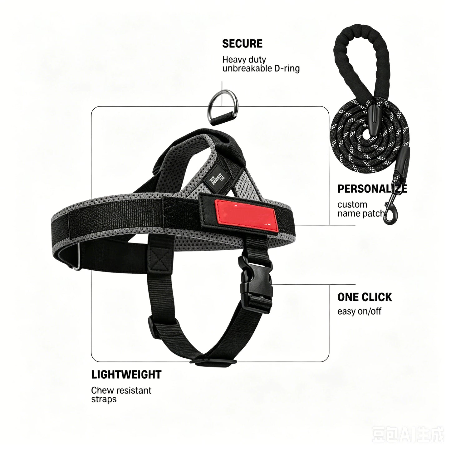 🗽No-Pull Harness❤️❤️