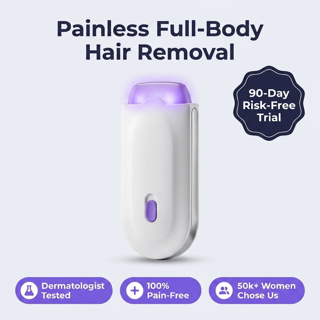 powerstep® Painless Laser Hair Remover
