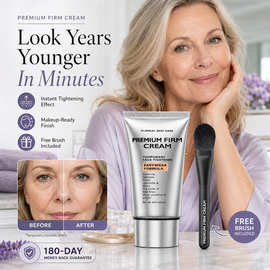 ✨ Premium Instant Firming Face Cream – Easy-Wear Temporary Tightening Formula 💜