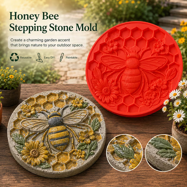 Junazilo® Reusable Sunflower Stepping Stone Mold upsell