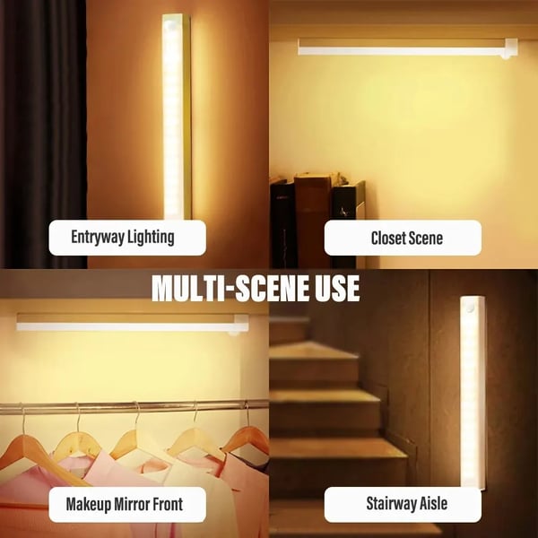 💡💕LAST DAY 70% OFF ✨ Punch-free Smart Sensor Magnetic Rechargeable LED Lights