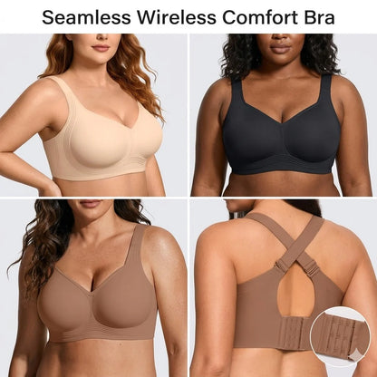 powerstep® Comfortable Wireless Full Coverage Jelly Smoothing Bra