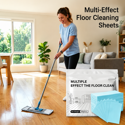 🧼🎁IEY® 100 Piece Floor Cleaning Tablets Multi-Surface Antibacterial Cleaner for Hardwood, Tile & Laminate ※