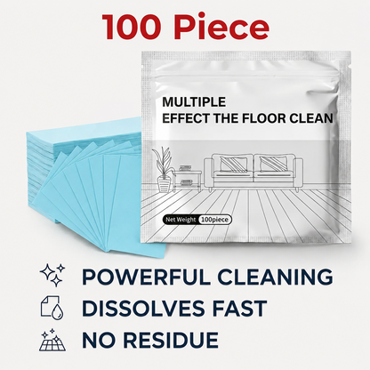 🧼🎁IEY® 100 Piece Floor Cleaning Tablets Multi-Surface Antibacterial Cleaner for Hardwood, Tile & Laminate ※