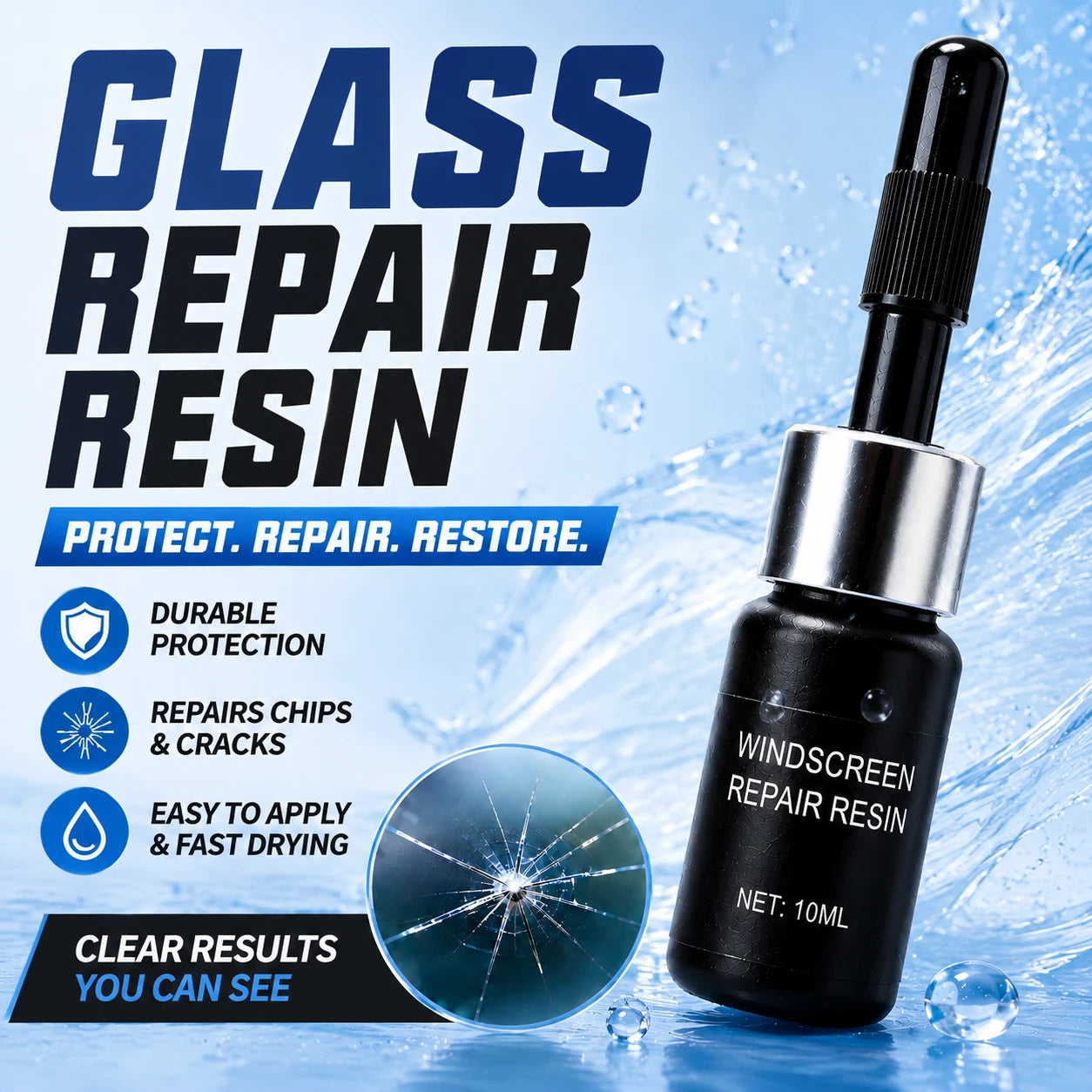 🛠️ A Simple Way to Control Windshield Cracks Before They Spread
