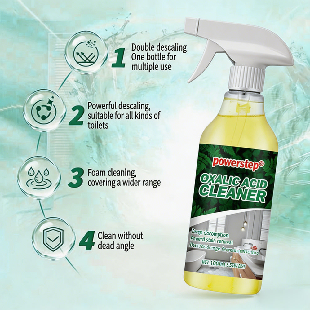 powerstep®  Toilet Bowl Cleaner & Oxalic Acid Toilet Cleaner