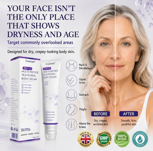 ✨❤️❤️❤️❤️ Evolvion® Crepey Skin Smoothing & Firming Roller Cream
