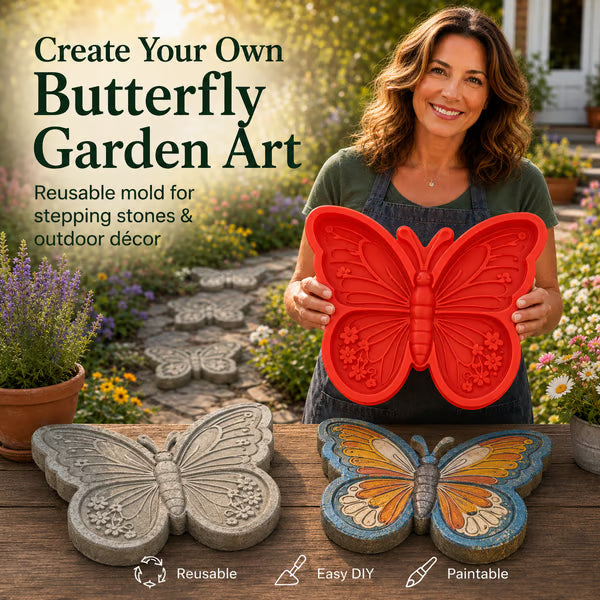 Junazilo® Reusable Sunflower Stepping Stone Mold upsell
