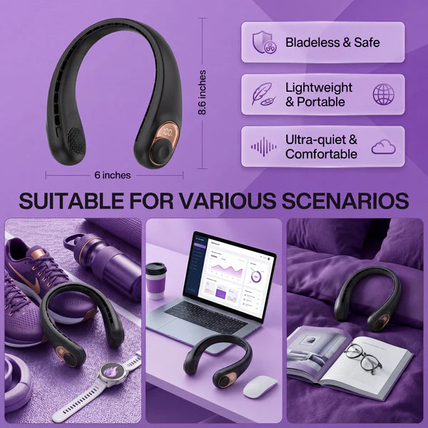 ⏰Last day Promotion 🔥Neck Fan