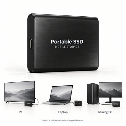 Portable SSD - USB-C External SSD