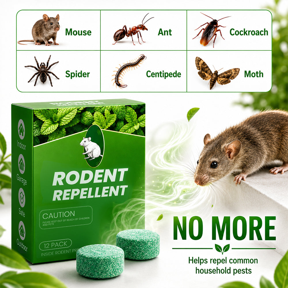 Avasoma® 12- Pack Popular Natural Rodent Repellent Balls, Natural Pest Repellent🗽