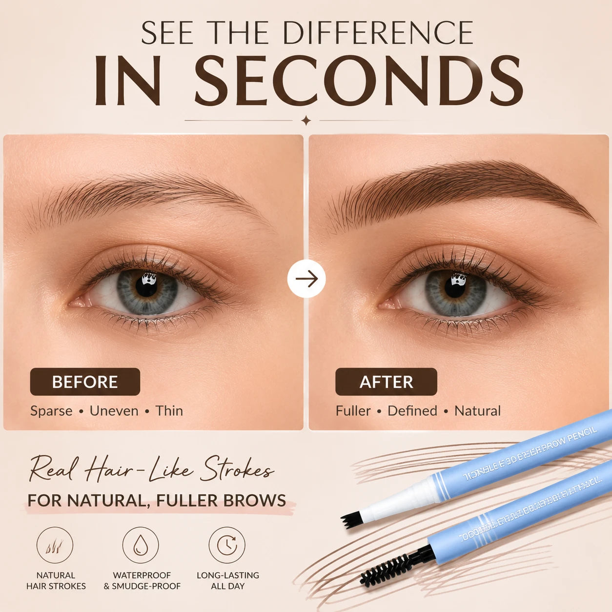 ✨ Effortless Brows, All-Day Confidence💧🌟