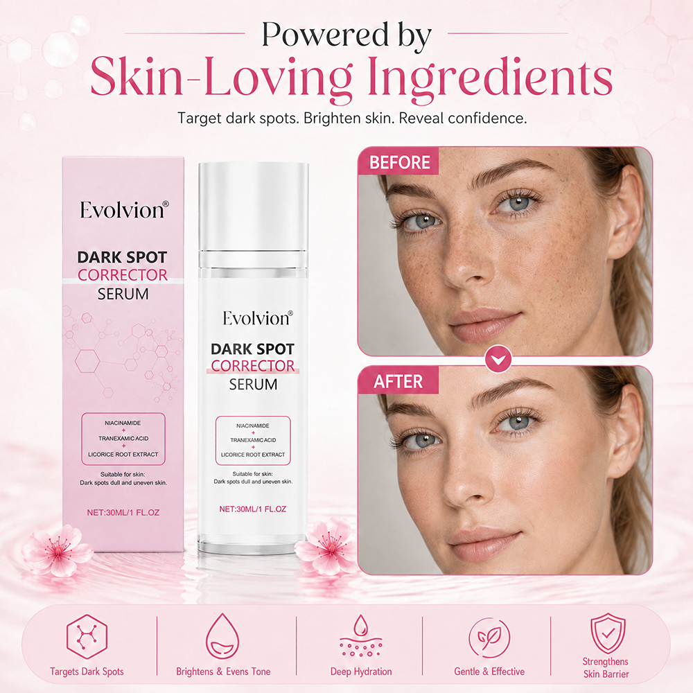 ✨ Evolvion® Dark Spot Care Serum – Daily Brightening Skincare for Even-Looking Skin ❤️