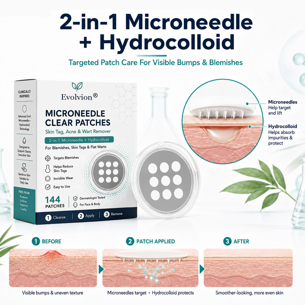 🩹 Target Unwanted Skin Tags With One Simple Patch ✨