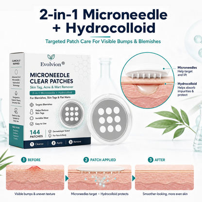 🩹 Target Unwanted Skin Tags With One Simple Patch ✨