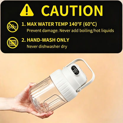 Portable Blender with Digital Display–🥤Smoothies On-the-Go!
