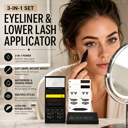 👀 CAN’T DRAW LOWER LASHES? JUST STAMP THEM! ✨💖