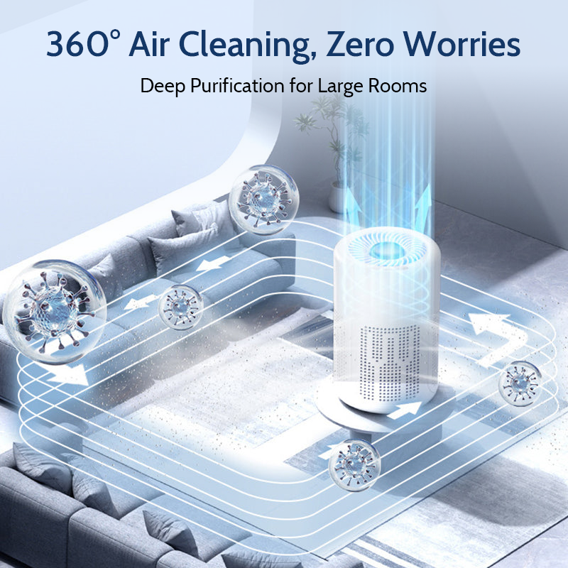 powerstep® 🔇LAST DAY SALE 70% OFF 💐Silent Air Purifier – Peaceful sleep, no noise😴【Limited Offer】