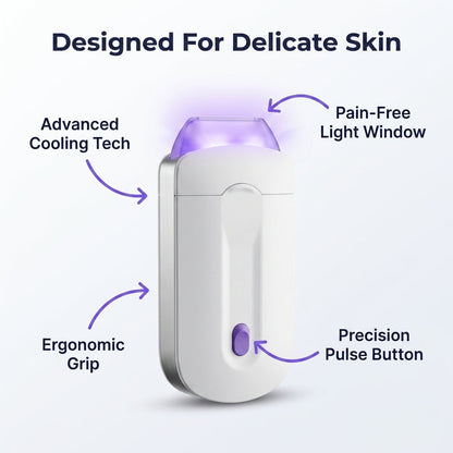 powerstep® Painless Laser Hair Remover
