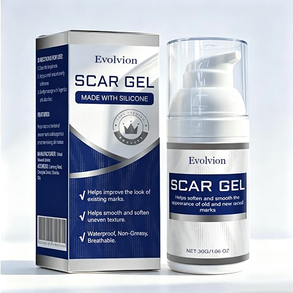 Silicone Scar Gel for Scars - Fragrance-Free, Non-Greasy Formula for Face & Body Scar Care & Appearance 🧴