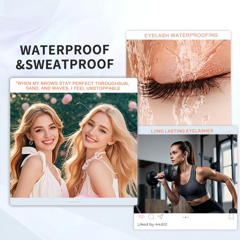 Powerstep™ Waterproof Lash Extension Effect Mascara – 24H Volume & Length