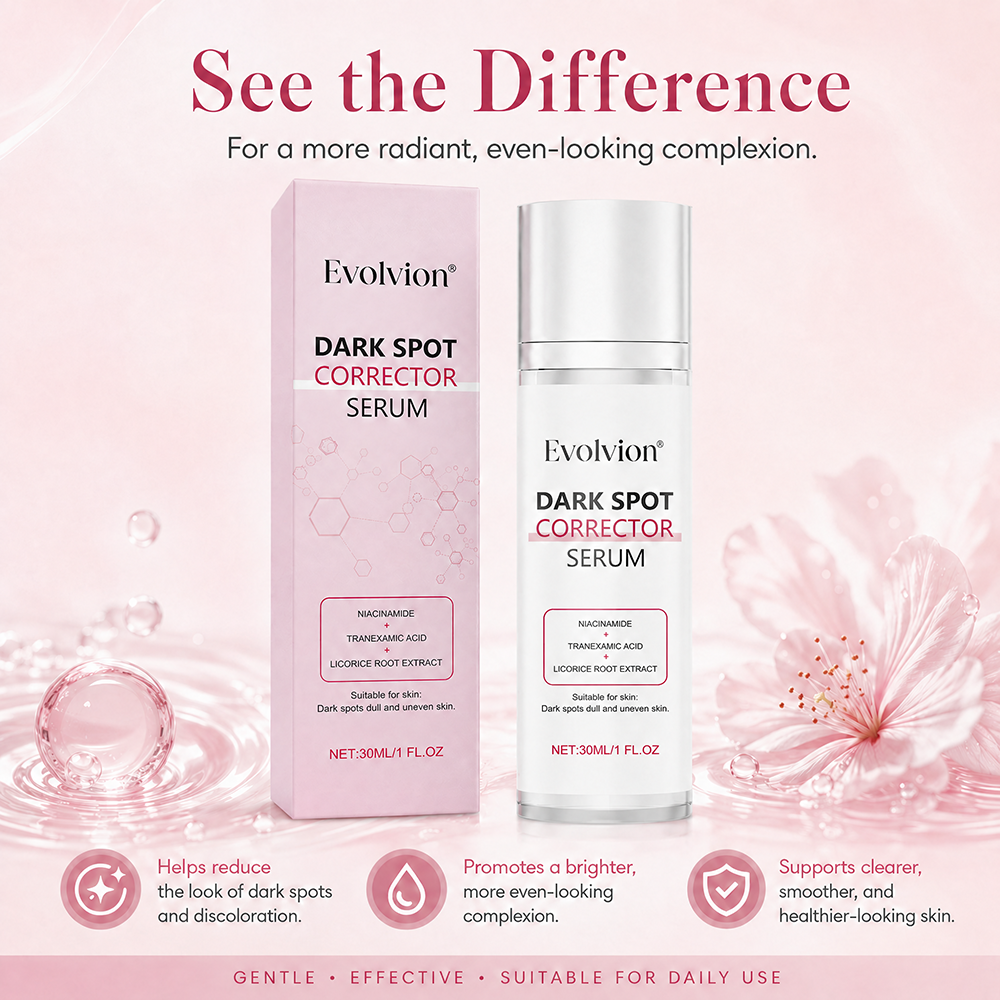✨ Evolvion® Dark Spot Care Serum – Daily Brightening Skincare for Even-Looking Skin ❤️