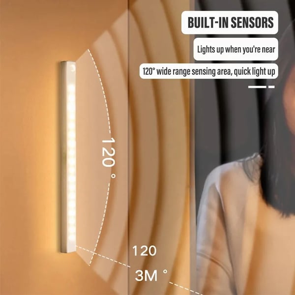 💡💕LAST DAY 70% OFF ✨ Punch-free Smart Sensor Magnetic Rechargeable LED Lights