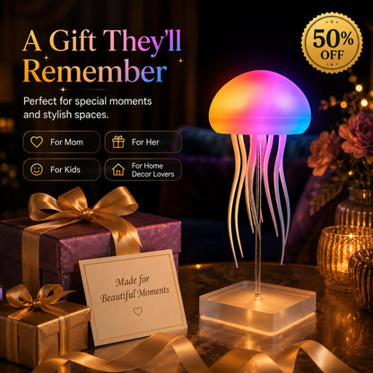 ✨ Color-Changing Jellyfish Lamp – 50% OFF Ocean-Inspired Ambient Light
