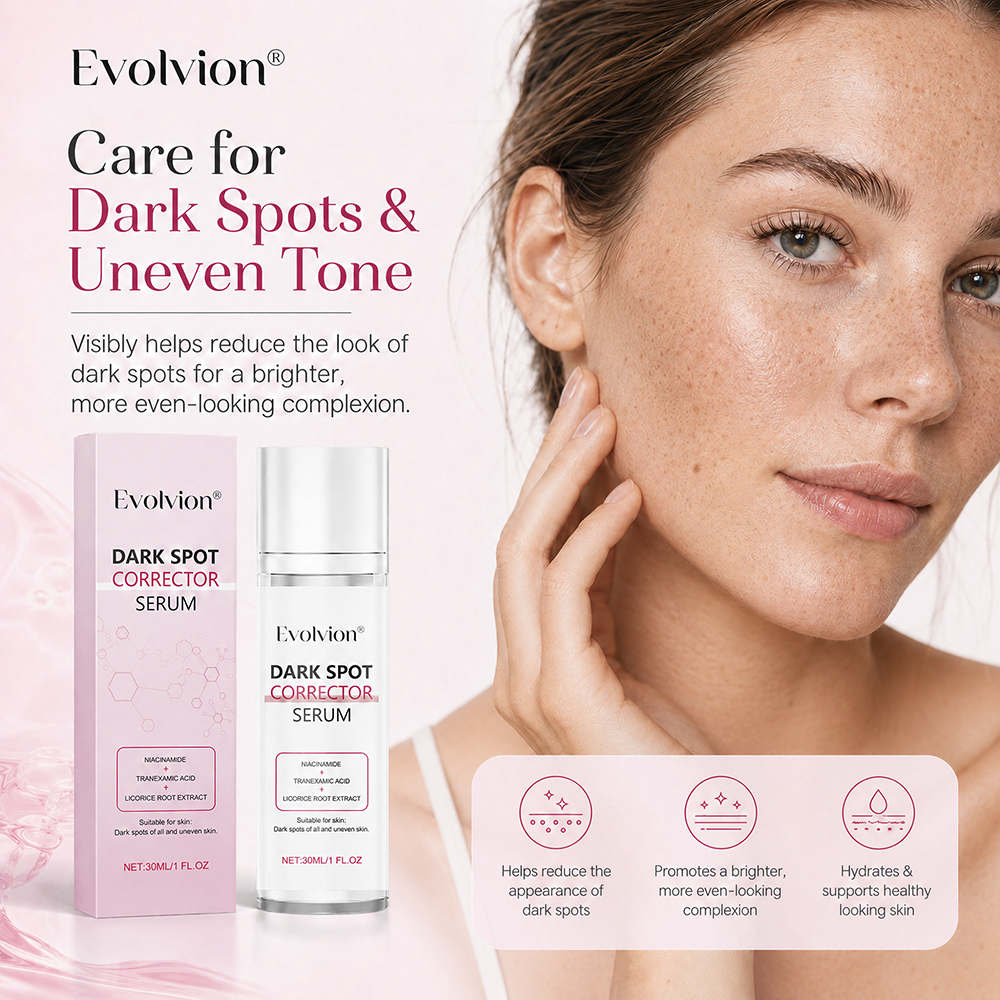 ✨ Evolvion® Dark Spot Care Serum – Daily Brightening Skincare for Even-Looking Skin ❤️
