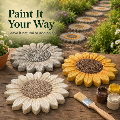 Junazilo® Reusable Sunflower Stepping Stone Mold upsell
