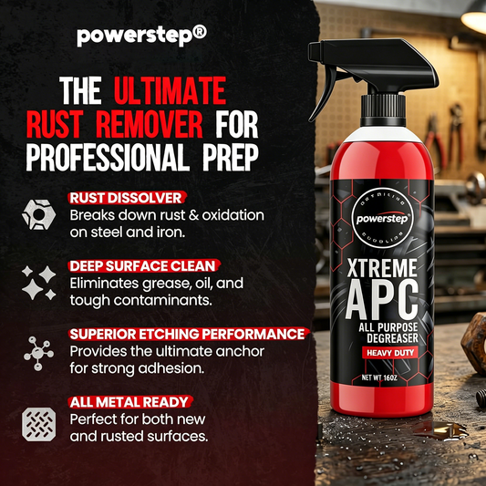 powerstep® APC - Heavy Duty All Purpose Cleaner, Degreaser & Rust Remover