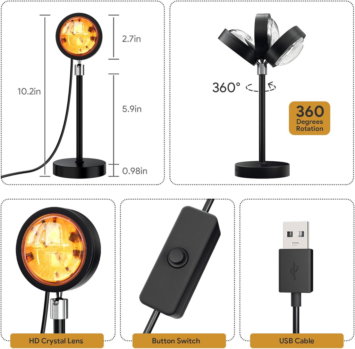 powerstep® Sunset lamp
