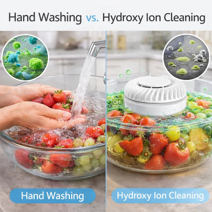 🥬 powerstep® Fruit & Vegetable Washer – Removes Pesticides & Bacteria, No Chemicals Needed