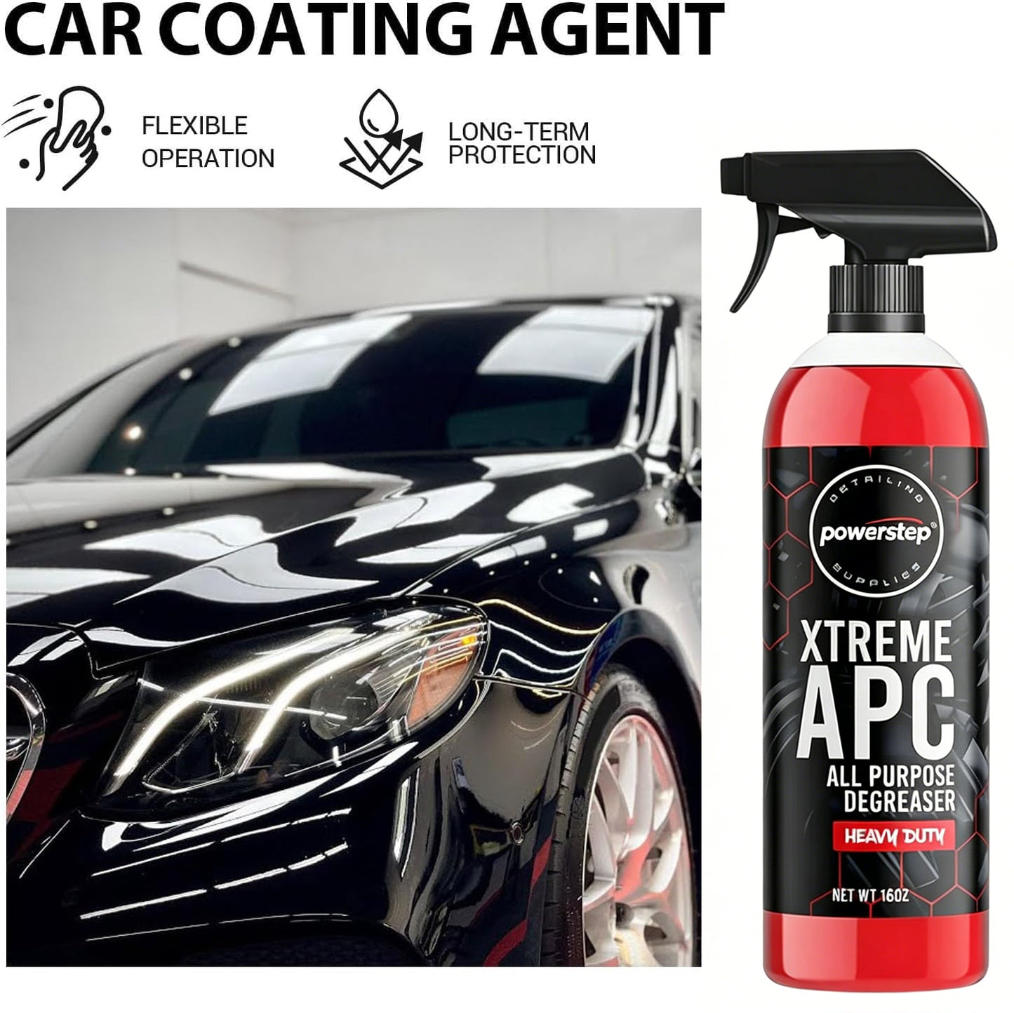 powerstep® APC - Heavy Duty All Purpose Cleaner, Degreaser & Rust Remover