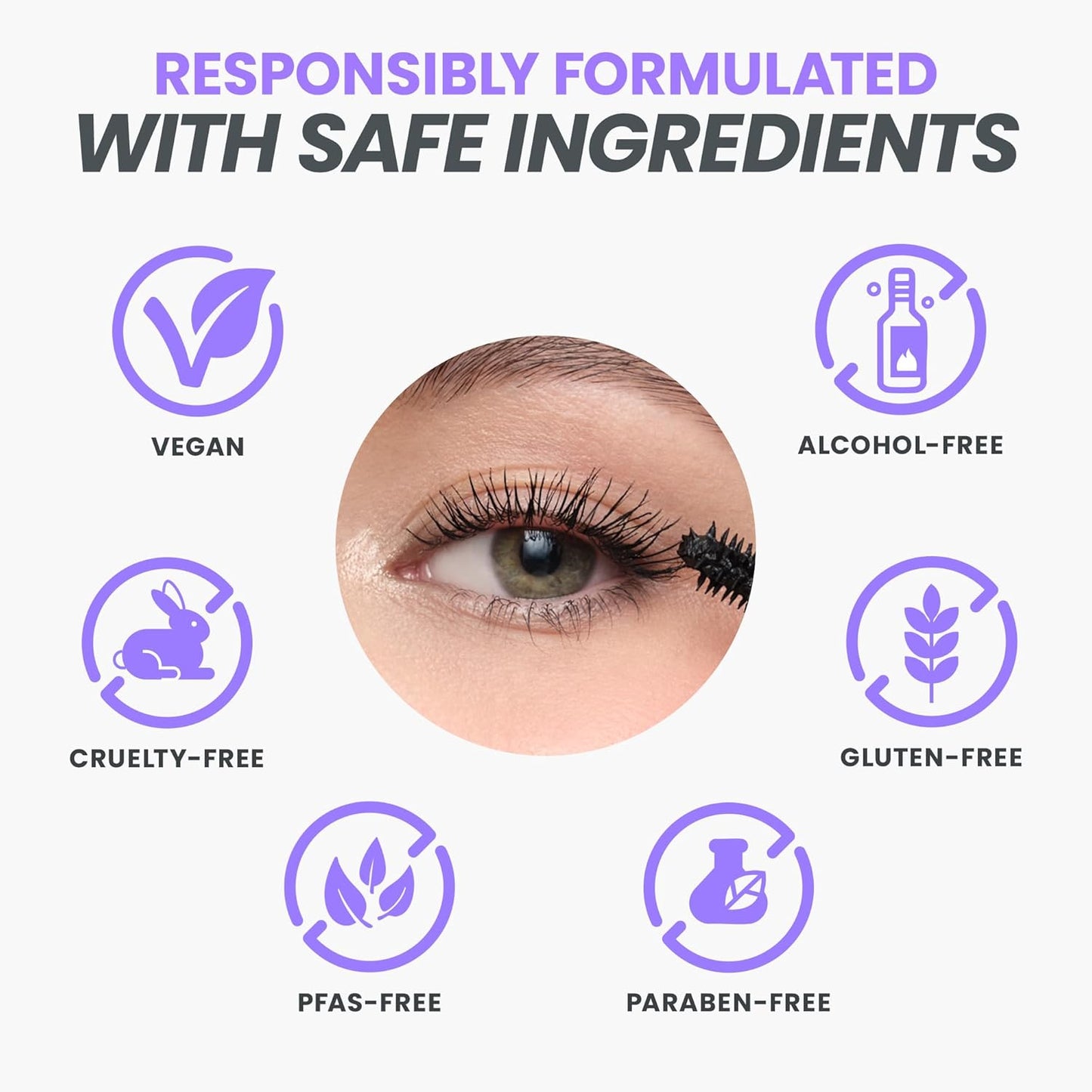 Powerstep™ Waterproof Lash Extension Effect Mascara – 24H Volume & Length