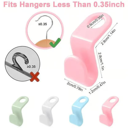 ✨Day Sale 50% OFF✨Space Saving Hangers Connector Hooks 20 Counts