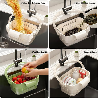 🥬Foldable Kitchen SinkStrainer Basket