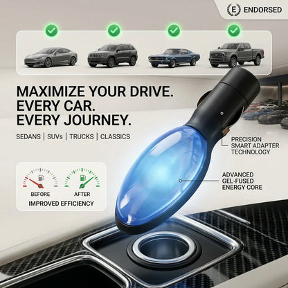 🚗powerstep® Saves 40% on fuel consumption. — Plug-and-Play Fuel Saver: Drive Further, Improve Fuel Efficiency