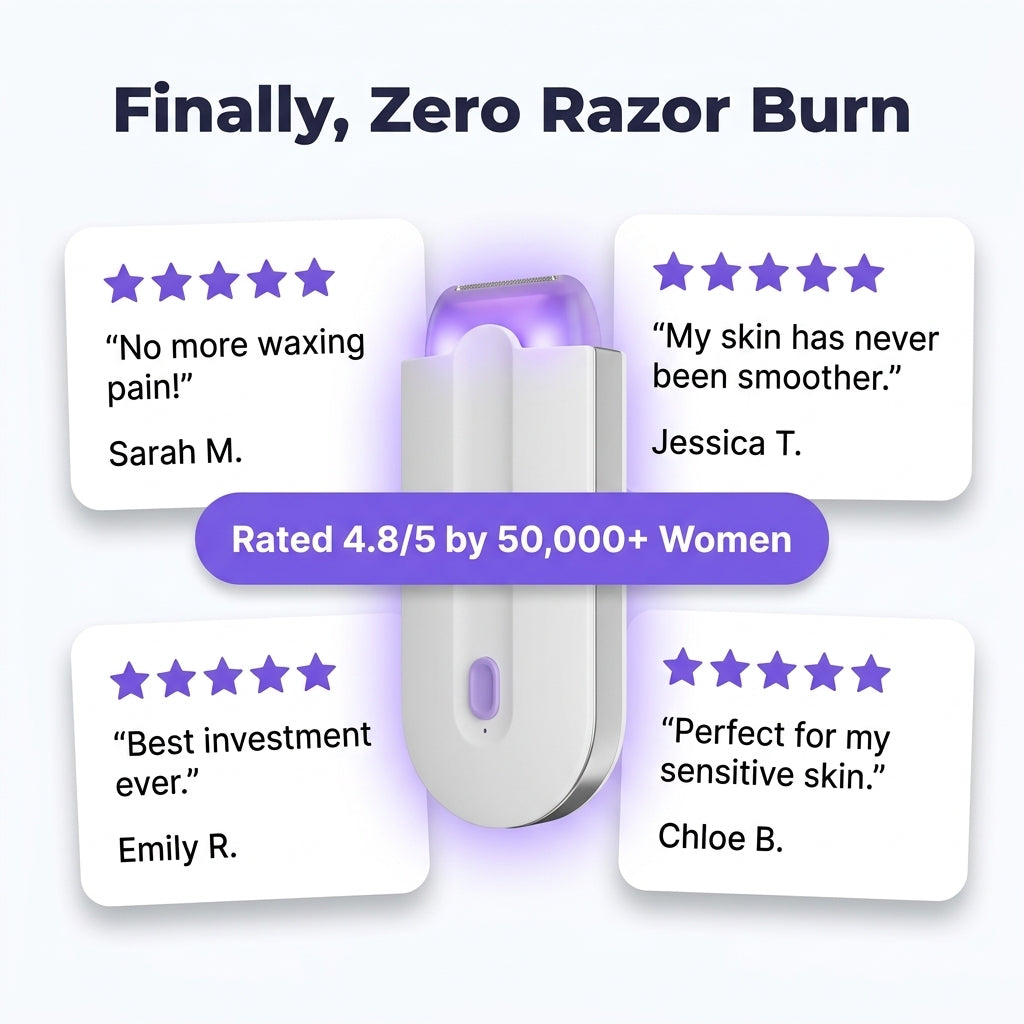 powerstep® Painless Laser Hair Remover