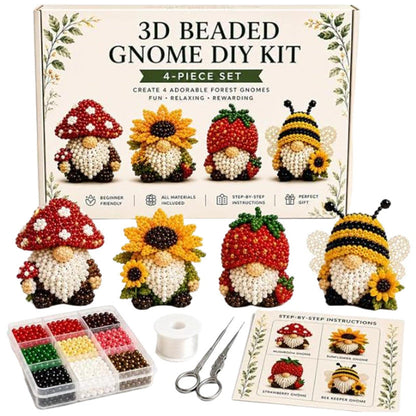 🏆Limited Time Sale 49% OFF🧵🗽❤️❤️❤️Petite 3D Beaded Animal Craft Kit