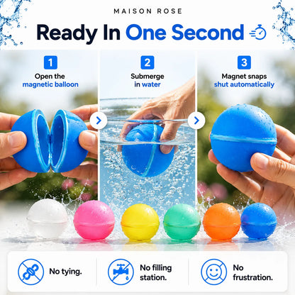 SplashSnap – Reusable Magnetic Water Balloons