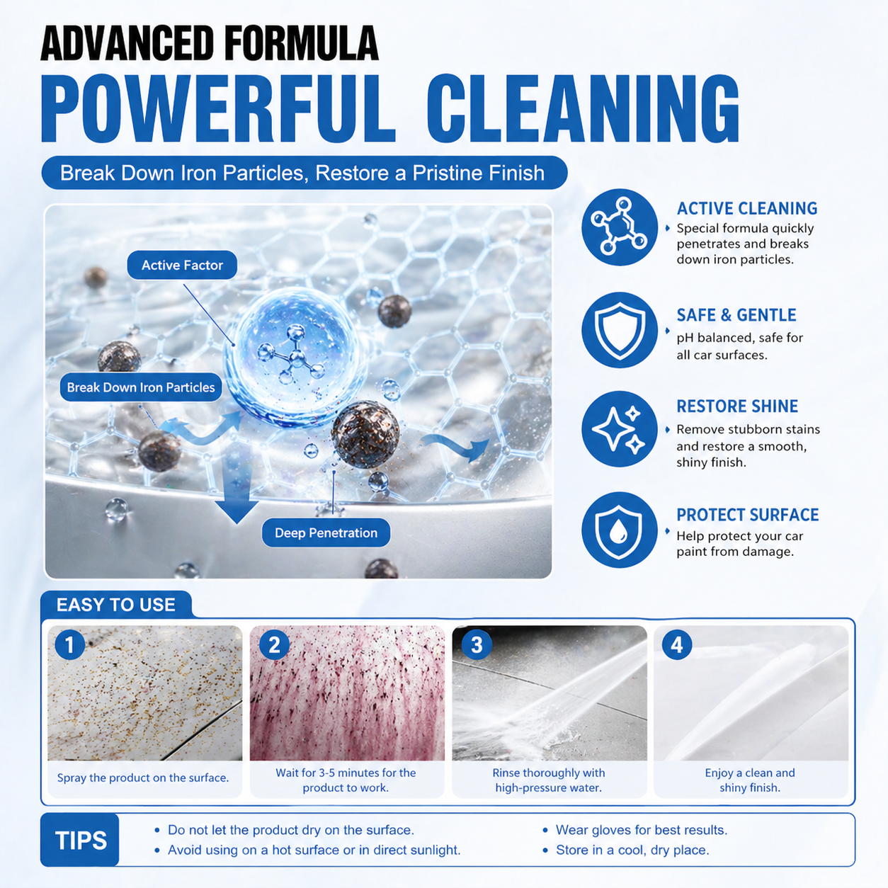 powerstep® Rust-preventing cleaning spray 🛡️Last Day 70% OFF🛡️