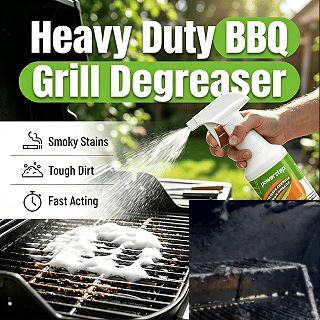 🔥powerstep® Fast-Acting Heavy-Duty Grill Degreaser Spray 💪 Sparkling Clean ✨