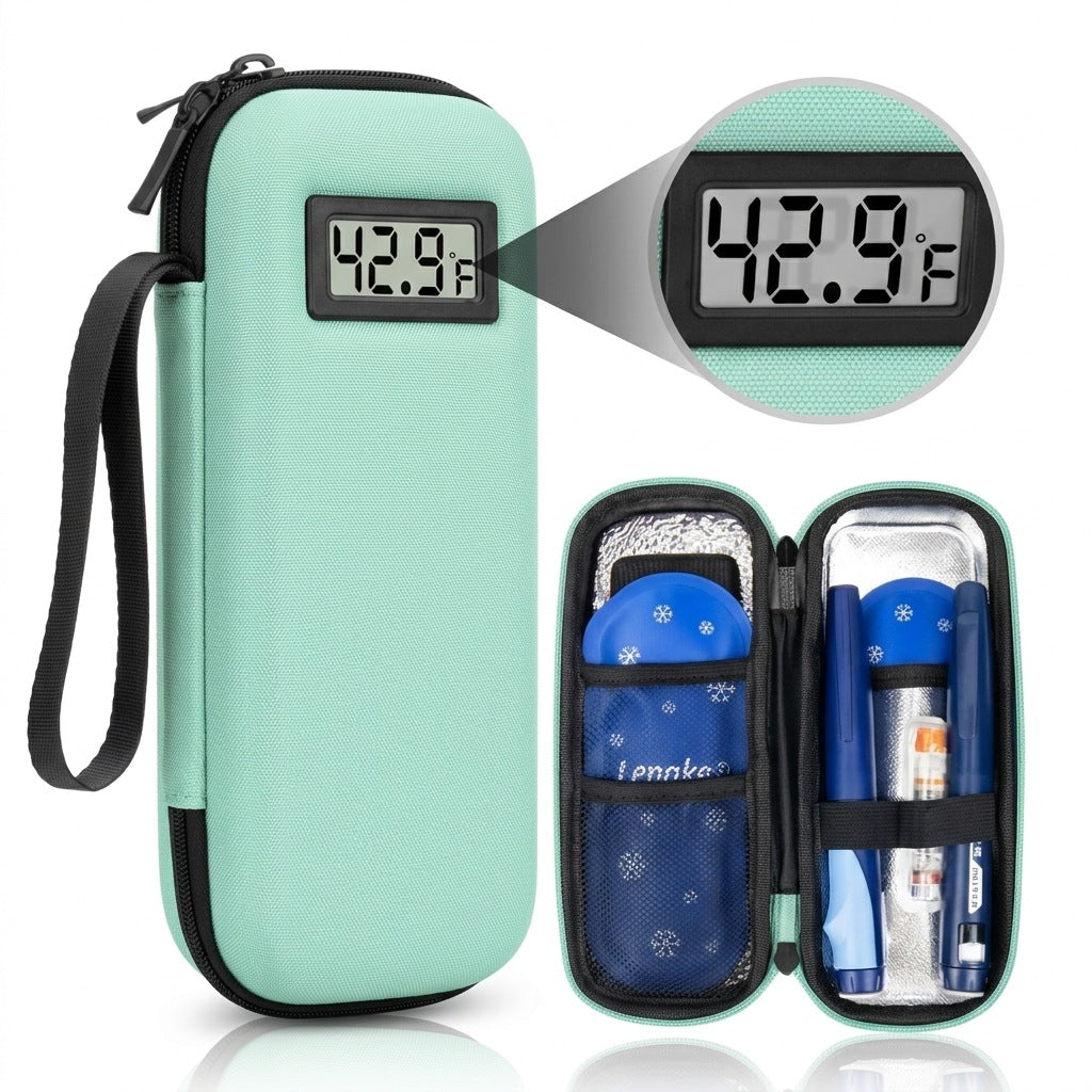 🔥Last Day of Promotion - 50% OFF🔥powerstep® Insulin Cooler Travel Case with Temperature Display