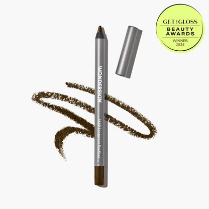 Wonderskin 1440 Longwear Eyeliner - Lightweight Waterproof Vegan Cruelty-Free 24 Hour TruGlide Technology Ultra-Creamy Soft-Glide Application