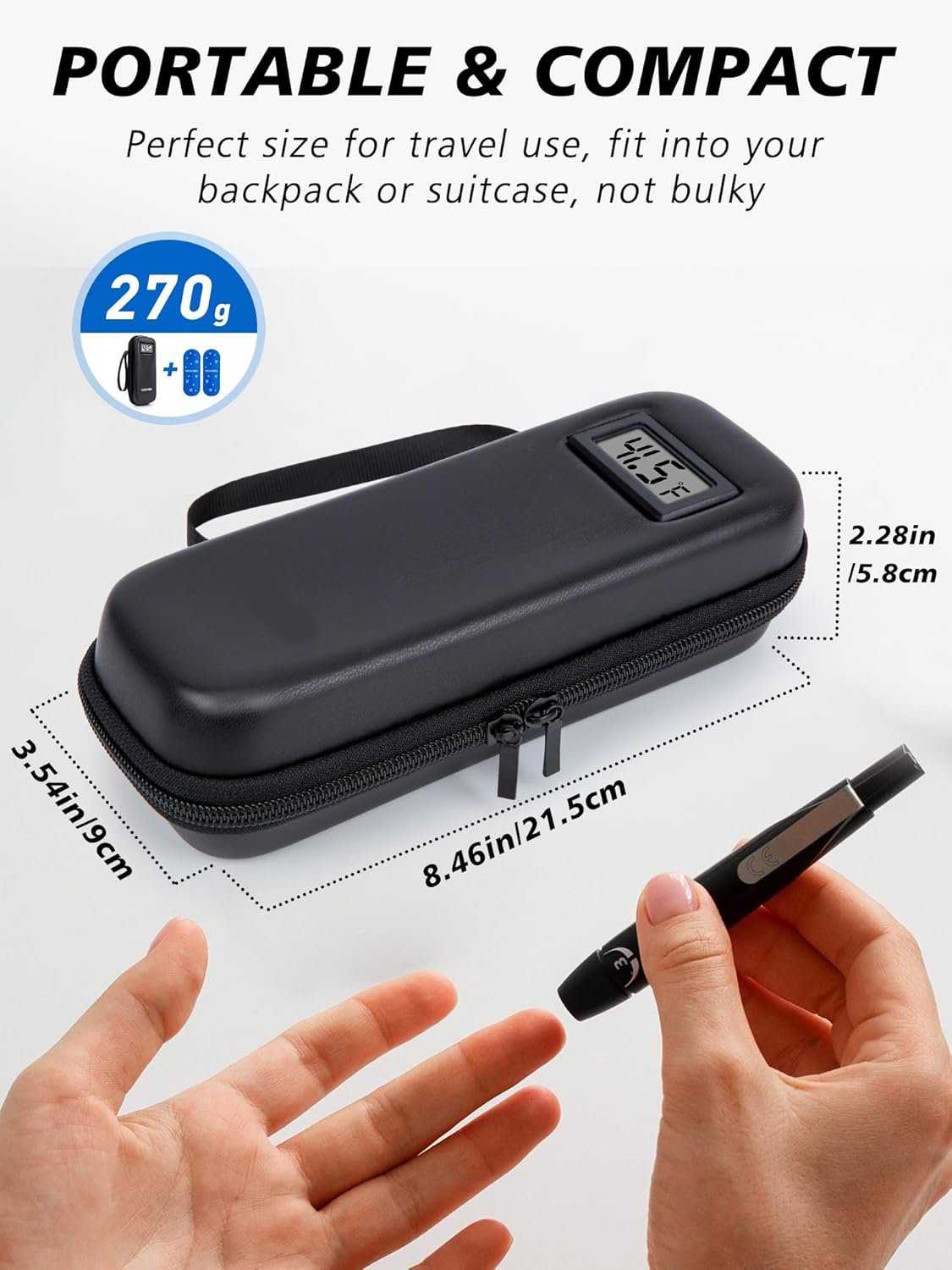 🔥Last Day of Promotion - 50% OFF🔥powerstep® Insulin Cooler Travel Case with Temperature Display