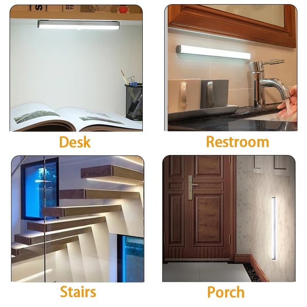 💡💕LAST DAY 70% OFF ✨ Punch-free Smart Sensor Magnetic Rechargeable LED Lights