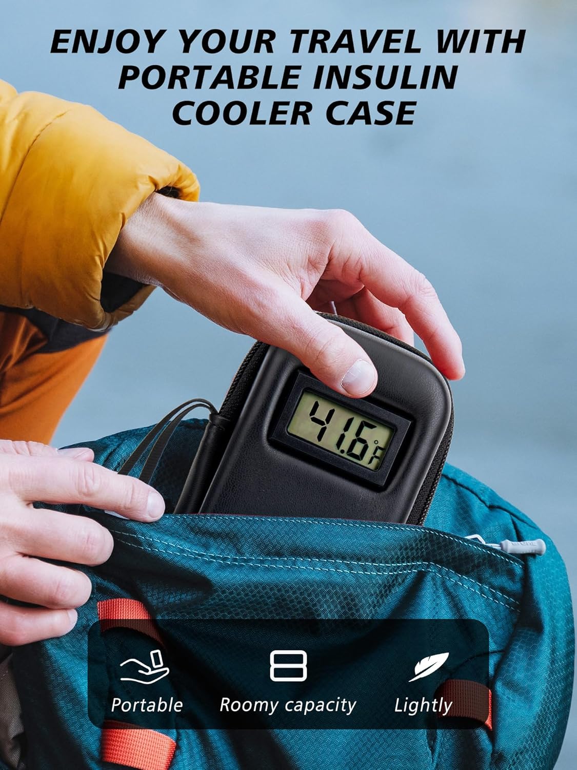 🔥Last Day of Promotion - 50% OFF🔥powerstep® Insulin Cooler Travel Case with Temperature Display